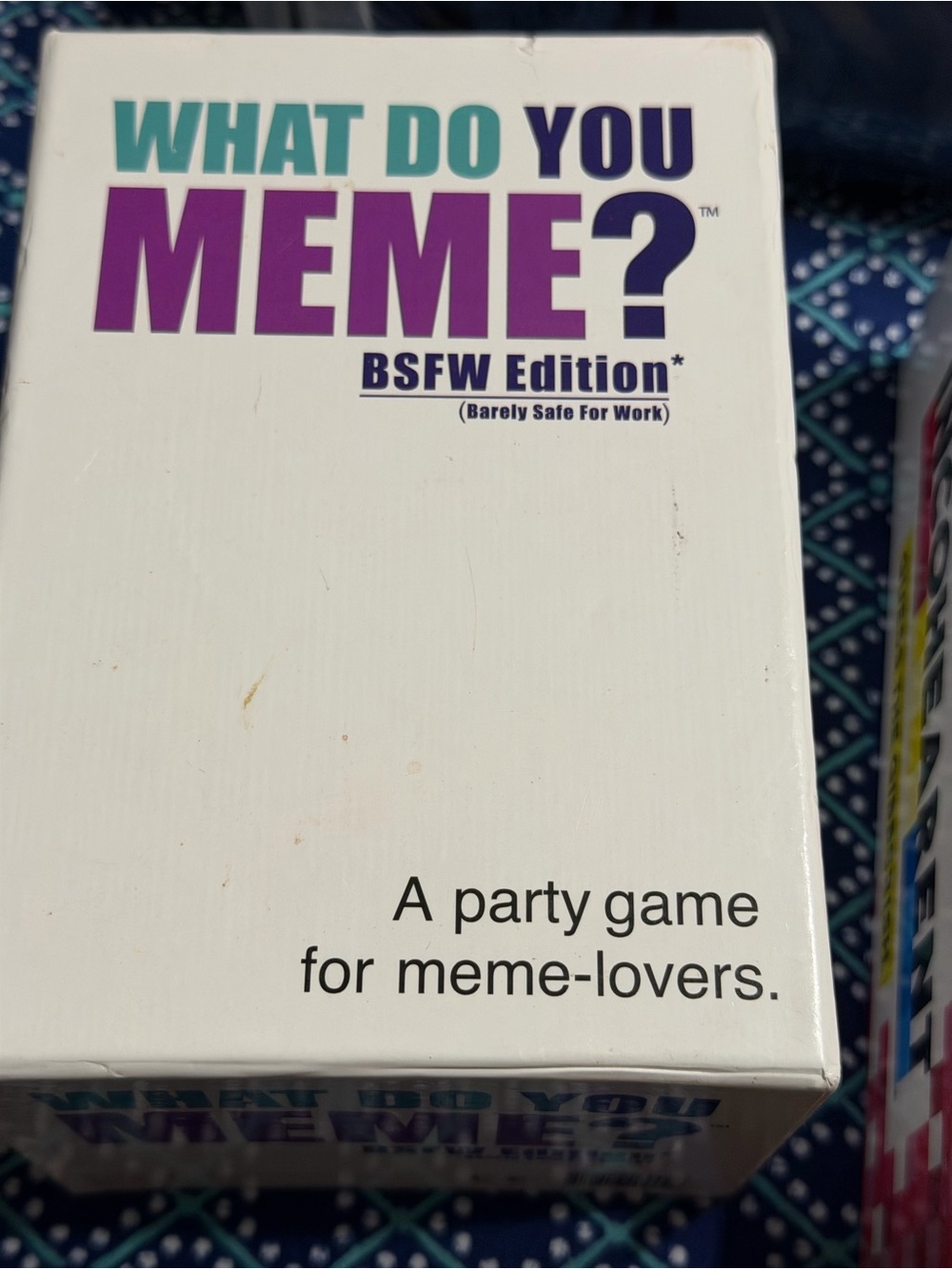 BSFW Edition Party Game - White/Purple